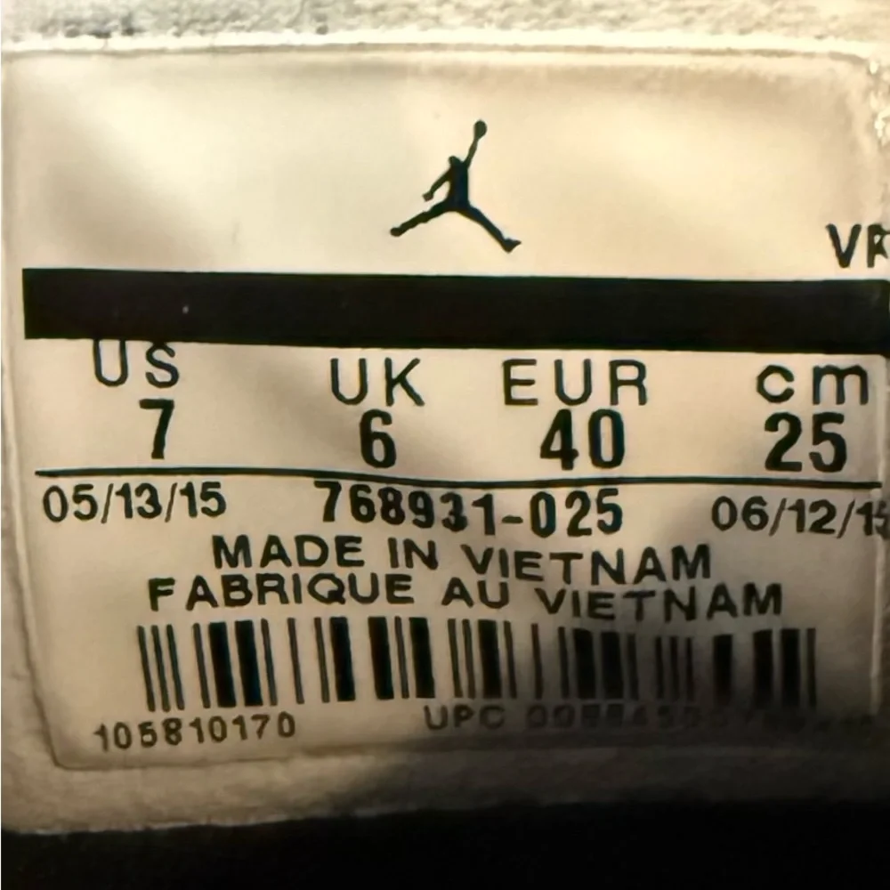 Jordan Flight Speed Rising High 2 Shoes Men’s Size 7 Women’s Size 8.5